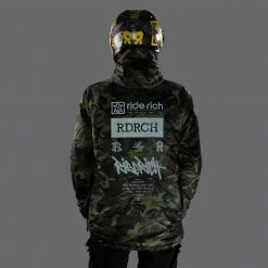 Ride Rich Armoured Collection Concord™ Armoured Anorak Jacket {RR GP/Woodland Camo} 27 Ride Rich Armoured Collection Concord™ Armoured Anorak Jacket {RR GP/Woodland Camo}