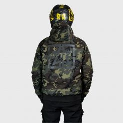 Ride Rich Regency™ Armoured Softshell Hooded Jacket {Squad/Woodland Camo} 18 Ride Rich Regency™ Armoured Softshell Hooded Jacket {Squad/Woodland Camo}