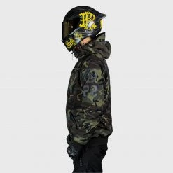 Ride Rich Regency™ Armoured Softshell Hooded Jacket {Squad/Woodland Camo} 16 Ride Rich Regency™ Armoured Softshell Hooded Jacket {Squad/Woodland Camo}