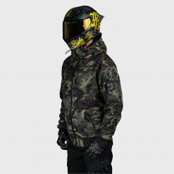 Ride Rich Regency™ Armoured Softshell Hooded Jacket {Squad/Woodland Camo} 14 Ride Rich Regency™ Armoured Softshell Hooded Jacket {Squad/Woodland Camo}
