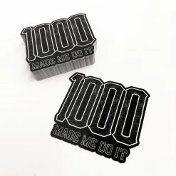 Ride Rich 1000 Made Me Do It Vinyl Sticker