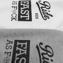 Ride Rich Premium Collection RR GP Scoop Pullover Hoodie {White}