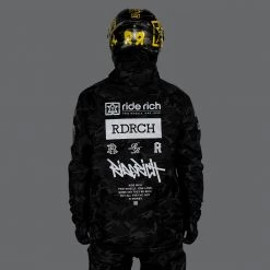 Ride Rich Armoured Collection Concord™ Armoured Anorak Jacket {RR GP/Camo}
