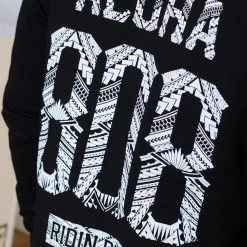 Ride Rich Home Grown 808 Edition Scoop Pullover Hoodie {Black}