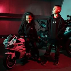 Ride Rich MotoRR Embroidered Youth Pullover Hoodie