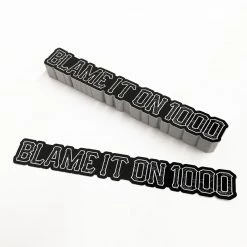 Ride Rich Blame It On 1000 Vinyl Sticker {Strip} Vinyl Decals & Stickers