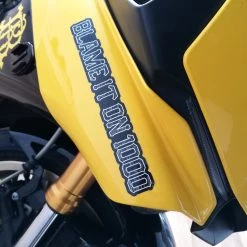 Ride Rich Blame It On 1000 Vinyl Sticker {Strip} Vinyl Decals & Stickers