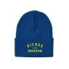 Ride Rich Accessories Riches Over Wealth Knit Beanie {Blue/Yellow}