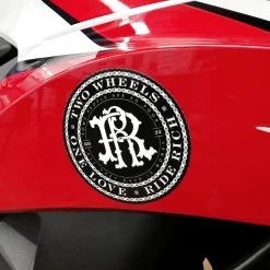 Ride Rich Vinyl Decals & Stickers RR Chainburst Vinyl Sticker