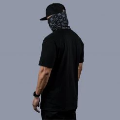 Ride Rich Filigree Embroidered Tee {Black} New Arrivals