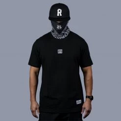 Ride Rich New Arrivals Emblem Embroidered Tee {Black}