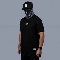 Ride Rich New Arrivals Emblem Embroidered Tee {Black}