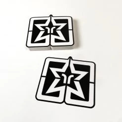 Ride Rich Emblem Vinyl Sticker {Black Outline}