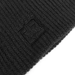 Ride Rich Emblem Long Knit Beanie {Black} Accessories