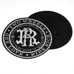 Ride Rich Accessories RR Filigree & Chains Embroidered Patch {XL}