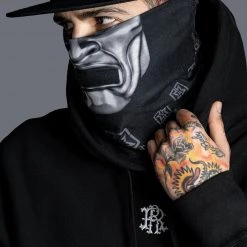 Ride Rich Filigree Embroidered Pullover Hoodie {Black}