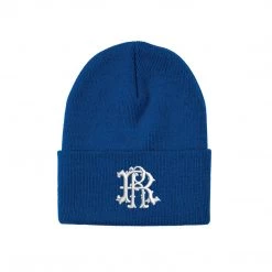 Ride Rich Filigree Knit Beanie {Blue} Accessories