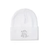 Ride Rich Filigree Knit Beanie {White} 2 Ride Rich Filigree Knit Beanie {White}