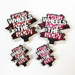 Ride Rich Ride Free Vinyl Sticker {Medium}