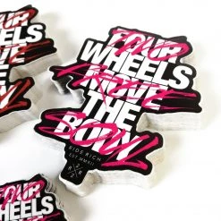 Ride Rich Ride Free Vinyl Sticker {Medium}