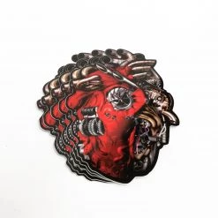 Ride Rich Heart Of A Rider Vinyl Sticker Vinyl Decals & Stickers