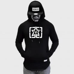 Ride Rich Emblem Scoop Pullover Hoodie Premium Collection
