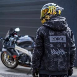 Ride Rich Regency™ Armoured Softshell Hooded Jacket {RR GP/Camo} Armoured Collection