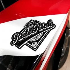 Ride Rich Vinyl Decals & Stickers MLRR Vinyl Sticker {Small}
