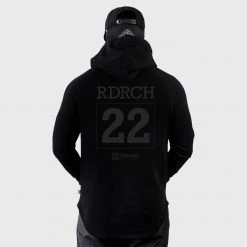 Ride Rich Mad Official Scoop Pullover Hoodie {Black On Black} Premium Collection