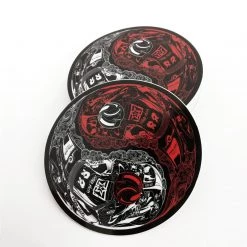 Ride Rich Master Of Self Vinyl Sticker {Red}