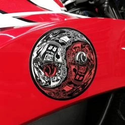 Ride Rich Master Of Self Vinyl Sticker {Red}