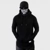 Ride Rich The Motto Scoop Pullover Hoodie {Black On Black}