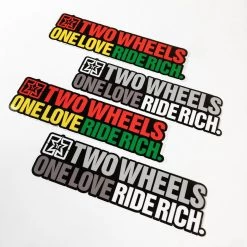 Ride Rich Nuff Said Vinyl Sticker