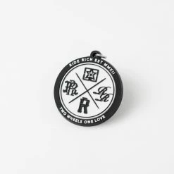 Ride Rich RR Official Seal V2 Keychain