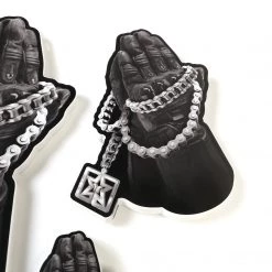 Ride Rich On Two We Trust Vinyl Sticker {Medium}