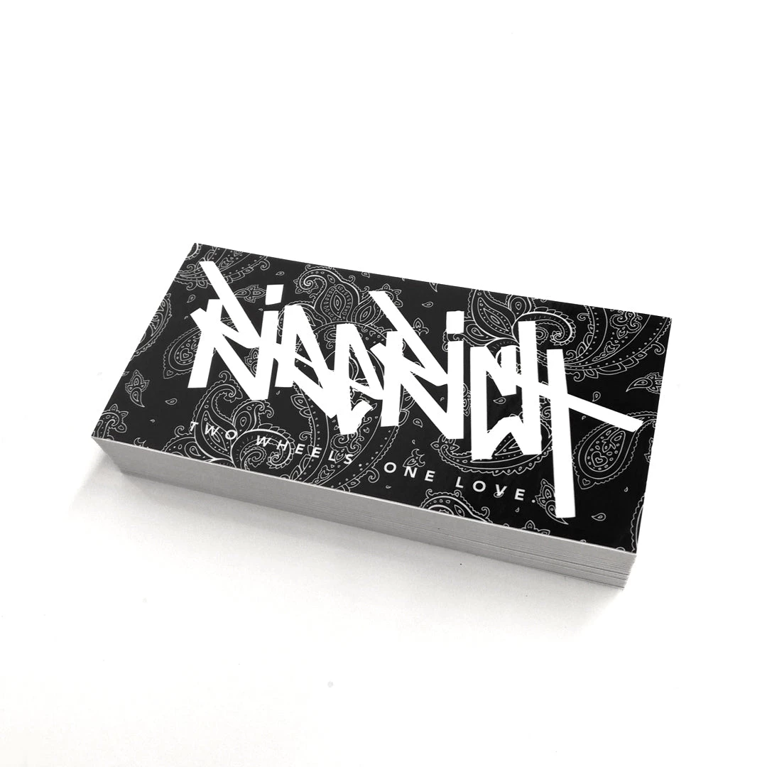 Ride Rich Tag 2W1L Vinyl Sticker {Paisley} 3 Ride Rich Tag 2W1L Vinyl Sticker {Paisley}