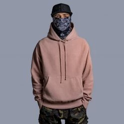 Ride Rich Filigree Embroidered Pullover Hoodie {Sandy Rose} New Arrivals