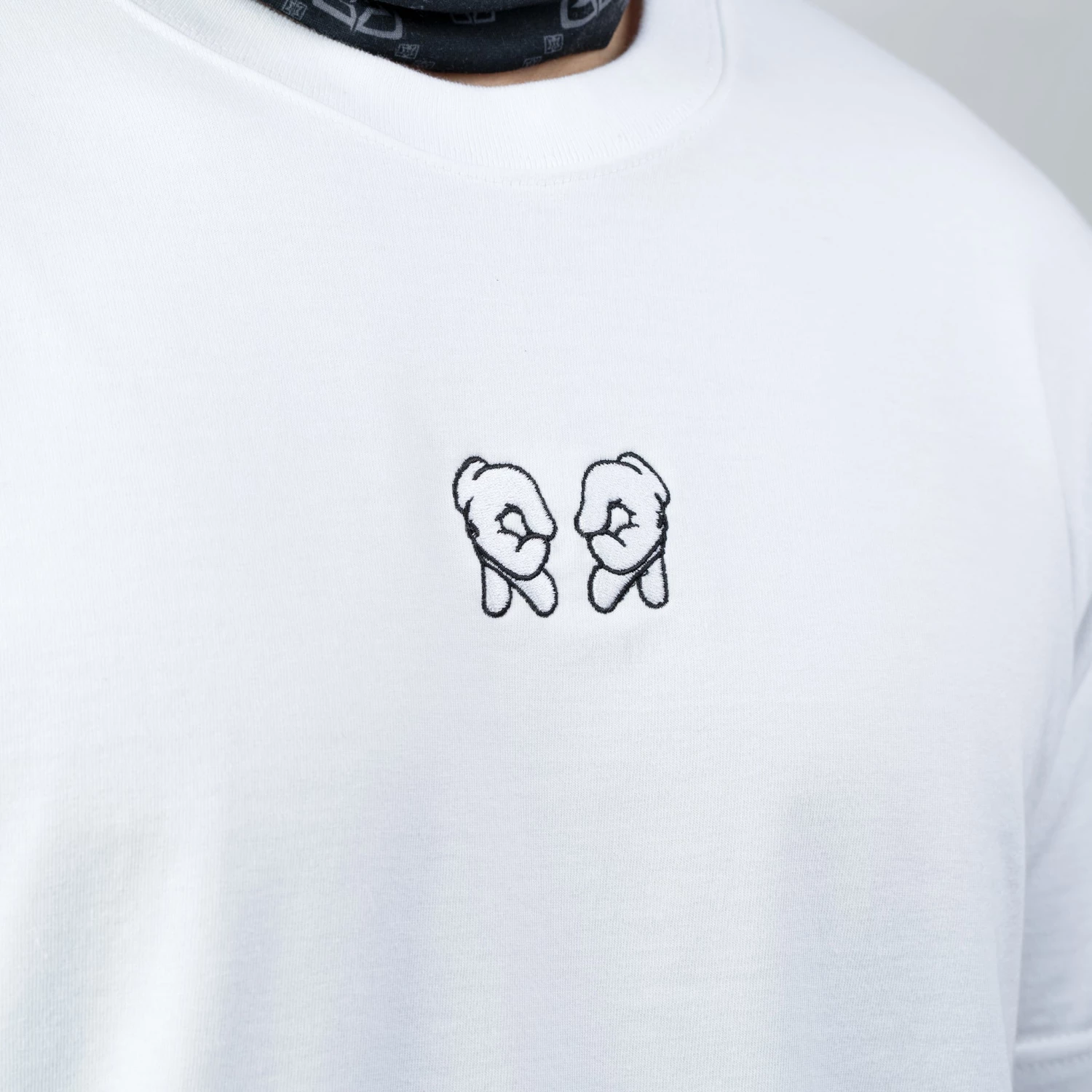 Ride Rich Rep Life On Two Embroidered Tee {White} 4 Ride Rich Rep Life On Two Embroidered Tee {White}