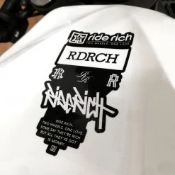 Ride Rich RR GP Vinyl Sticker