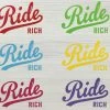 Ride Rich RR Squad Vinyl Decal