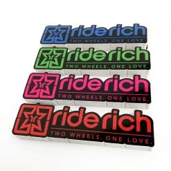 Ride Rich Vinyl Sticker {Black Outline} Vinyl Decals & Stickers