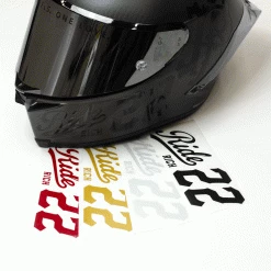 Ride Rich Reflective RR Squad X 22 Vinyl Decal