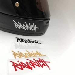 Vinyl Decals & Stickers Reflective Ride Rich Tag Vinyl Decal