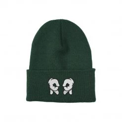 Ride Rich Rep Life On Two Knit Beanie {Green}