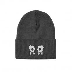 Ride Rich Rep Life On Two Knit Beanie {Grey} Accessories