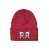 Ride Rich Rep Life On Two Knit Beanie {Red} 1 Ride Rich Rep Life On Two Knit Beanie {Red}