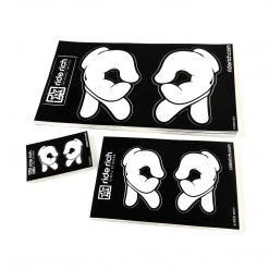 Ride Rich Rep Life On Two Vinyl Sticker {Large} Vinyl Decals & Stickers