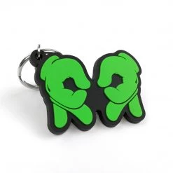 Ride Rich Rep Life On Two Keychain Accessories