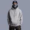 Ride Rich Rep Life On Two Embroidered Pullover Hoodie {Heather Grey} New Arrivals