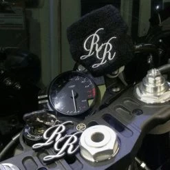 Ride Rich RR Script Keychain Accessories